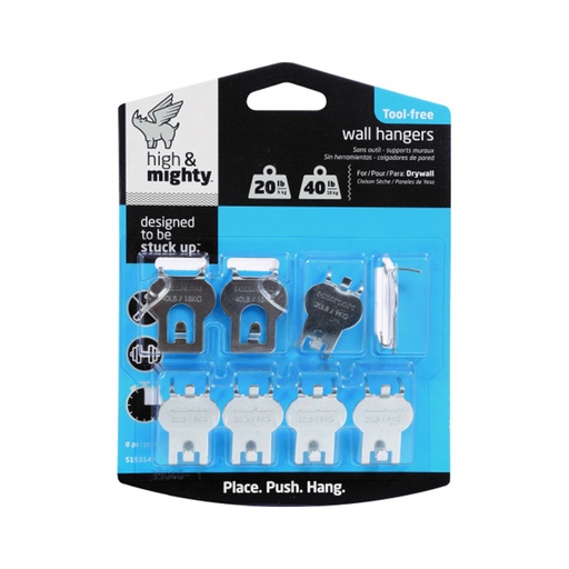 [515314] 20-40LB HM WALL HANGER 8PC