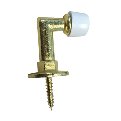 [60993] DOOR STOP FLOOR BRASS PLAT#609