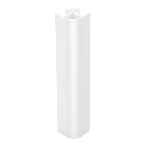 [294007001] CORNER 90 WHT 4-1/2"