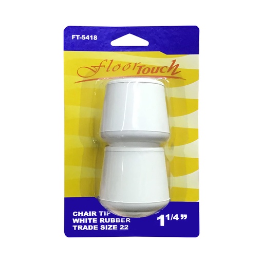 [FT5418] KF FURNITURE TIPS WHITE #5418