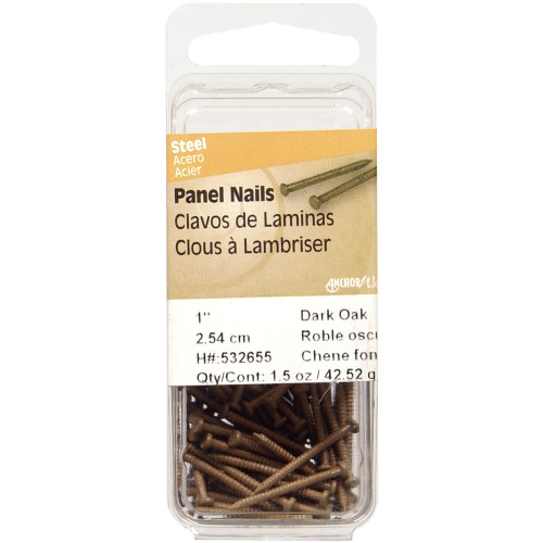 [532655] PANEL NAILS  26GA X 1" D/OAK