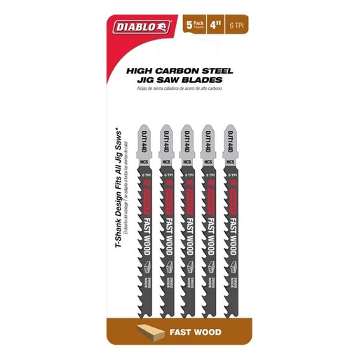 [DJT144D5] DB HCS FAST CUT WOOD T JSB 5PK