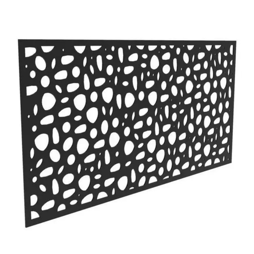 [73045667] PANEL 3X6 RIVER ROCK BLACK