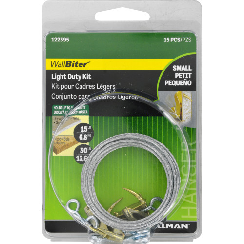 [122395] WALL BITTER P/CUADROS 15PC L/D