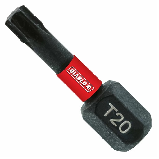 [DT201P100] DIABLO DRIVER BIT TORX T20 X 1"