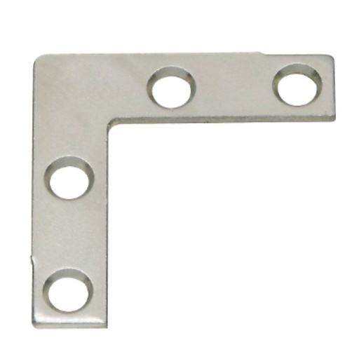 [382006470] FLAT CORNER BRACES 2" PK4