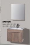 [BA700M] CONJ. PVC VAN MUEB./LAV. MAPLE