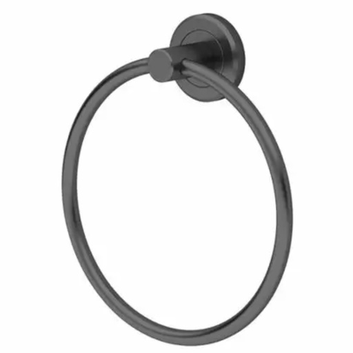 [366001442] GATCO TOWEL RING MATTE BLACK