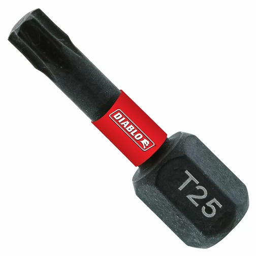 [DT251P100] DIABLO DRIVER BIT TORX T25 X 1"