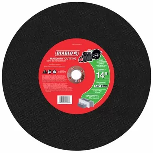 [DBD140125G01C] DIABLO DISCO C/CONCRETO 14"X1/8
