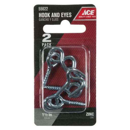 [55622] HOOK&EYE 1-1/2 ZINC CD2