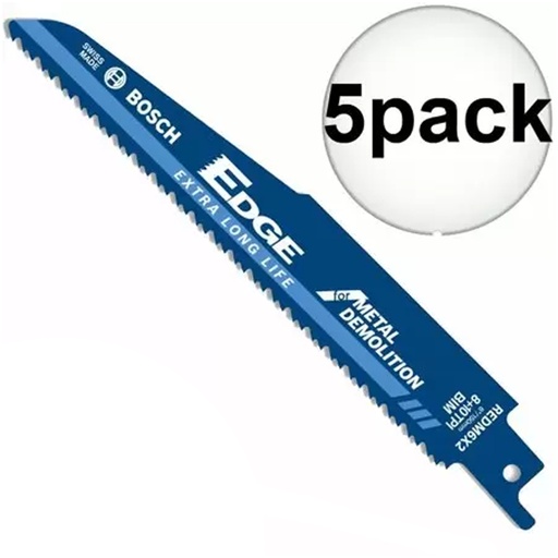 [475006015] BOSCH 6" 8/10T METAL DEMO 5PK