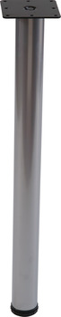 [635.61.996] E-LEG STEEL SIL ALUM 60MMX876MM