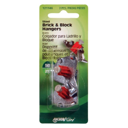 [121146] BRICK & BLOCK HANGERS PK2