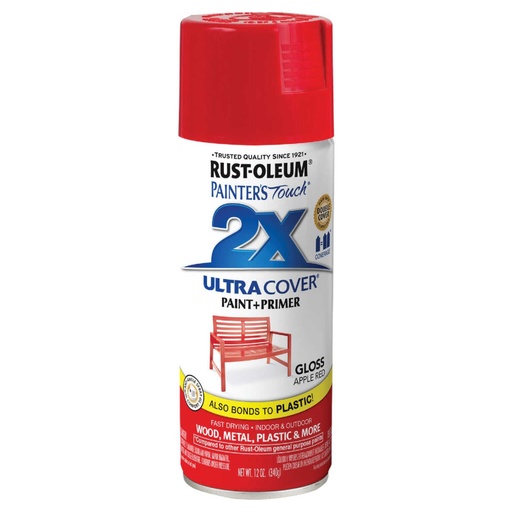 [1396027] SPRYPNT 2X GLS APPLE RED 12 OZ