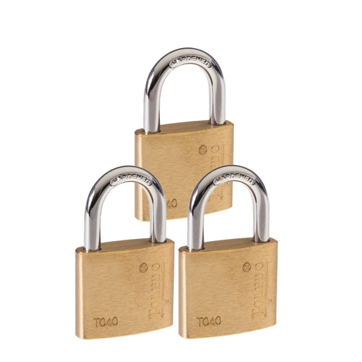 [380009503] TOLEDO CANDADO BRONCE 40MM 3P