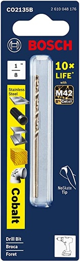 [475005457] BOSCH  BARR. 1/8 COBALTO P/METAL