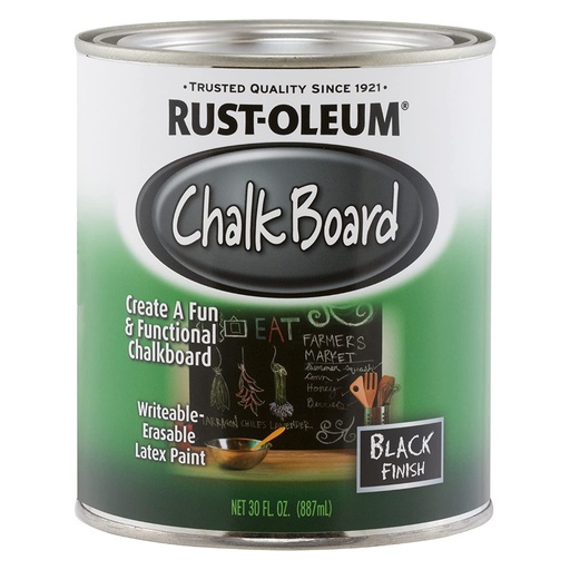 [1204148] R/O CHALK BOARD BLACK QT