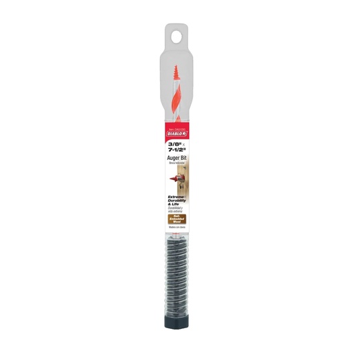 [DAG1030] DIABLO AUGER BIT HSS 3/8X7-1/2"