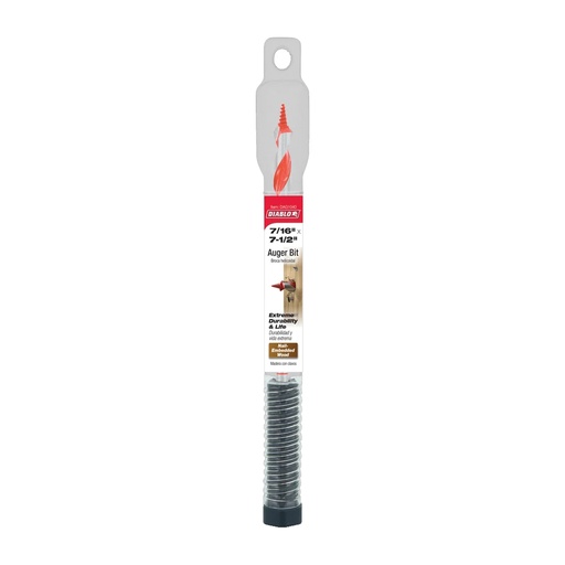 [DAG1040] DIABLO AUGER BIT HSS 7/16X7-1/2"