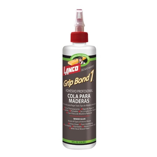 [WA6025] LANCO GRIP B-1 WHITE GLUE QT