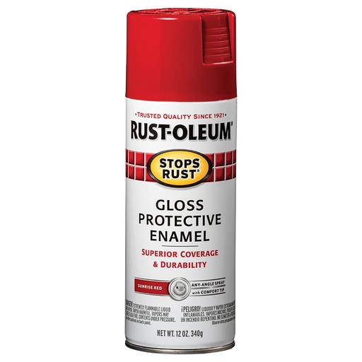 [18963] SPRAY PAINT SUNRISE RED 12 OZ