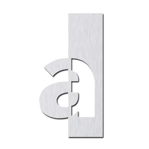 [102A031] ESTAMP SIGN LETTER "A" #102A031