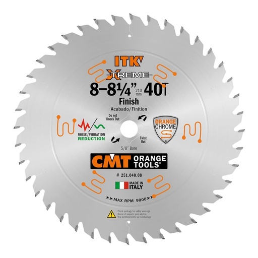 [25104008] CMT ITK FINIS BLADE 8-1/4X40X5/8