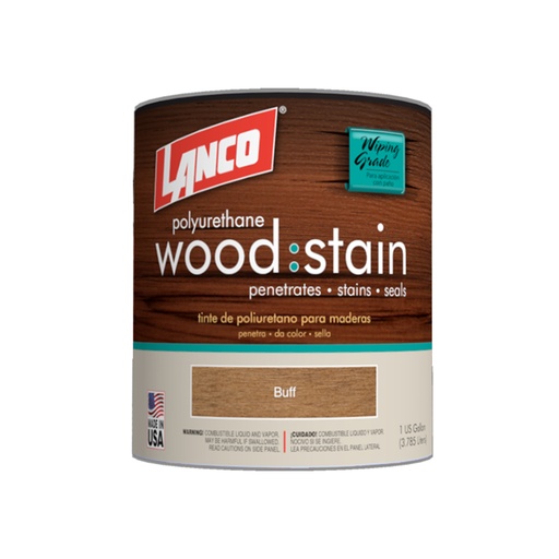 [WS6585] LANCO WOOD STAIN BUFF 32 OZ