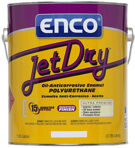 [420011796] ENCO JET DRY ENAMEL OAK GL