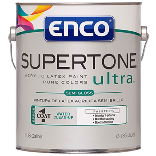 [420011819] ENCO SUPERTONE S/G W/P WHT GL