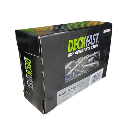 [SFXC10250] DECKFAST SS FLAT 10X21/2 TORX 1L