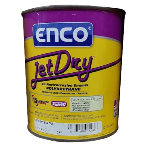 [420011919] ENCO JET DRY YELLOW QT