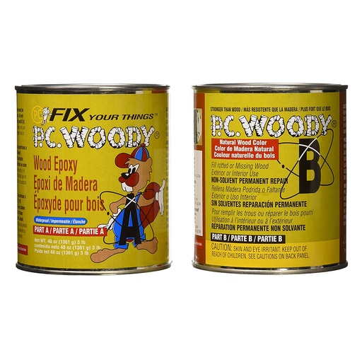 [1032847] 48 OZ WOOD EPOXY PASTE.
