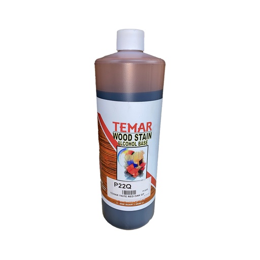 [P-22Q] TEMAR INT. STAIN RED OAK QT