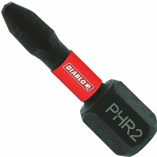 [DPH2R1P25] DIABLO DRIVE BIT PH #2X1" 25PK