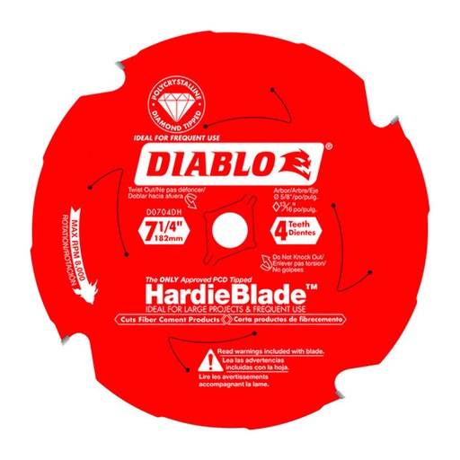 [LENDP0704DHA] DB PCD FIBERCEMENT BULK 7-1/4 4T