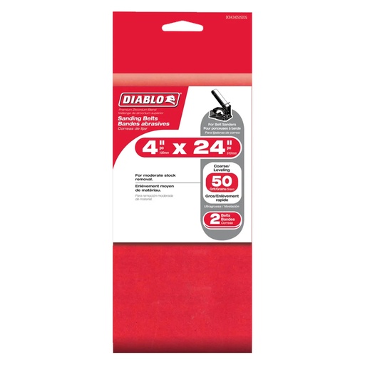 [DCB424050S02G] DIABLO LIJA BANDA 4X24""G50 PK2