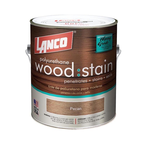 [WS6604] LANCO WOOD STAIN PECAN 1GL.