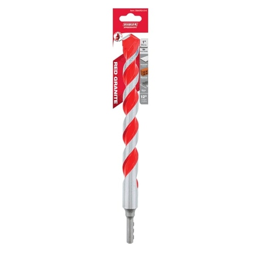 [DMARG1210] DB HAMMER BIT 1"X12" RED GRANITE
