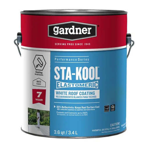 [SK7701] STA-KOOL WHT. ELASTO ROOF COA GL