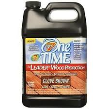 [773452] ONE TIME WOOD SEALER CL/BRN GL
