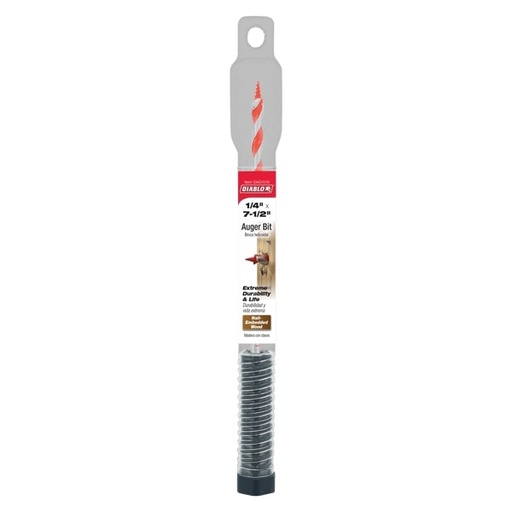 [DAG1010] DIABLO AUGER BIT HSS 1/4X7-1/2"
