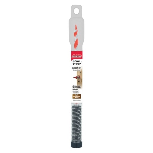 [DAG1020] DIABLO AUGER BIT HSS 5/16X7-1/2"