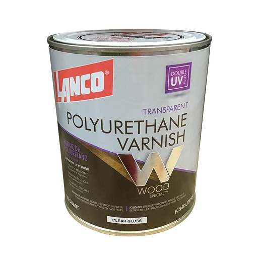 [PV3575] LANCO VARNISH CLEAR GLOSS QT