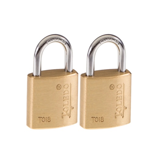 [380009296] TOLEDO CANDADO 18MM TO18KA2