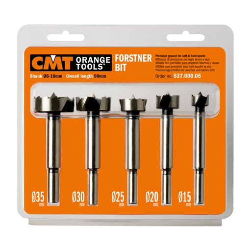 [53700005] CMT FORSTNER BIT SET 5PCS