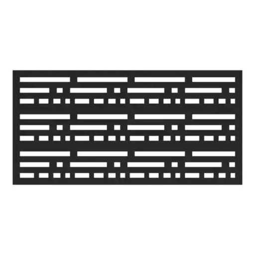 [73004796] PANEL 2X4  MORSE BLACK