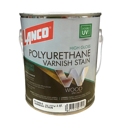 [PV3444] LANCO VARNISH/STAIN BARK GL