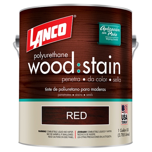 [WS6685] LANCO W/STAIN RED 32 OZ